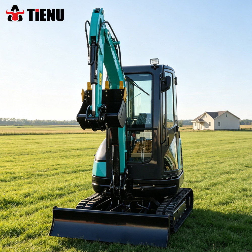 Urban Farming Garden - Hydraulic mini Excavator Tracked Mini Excavator