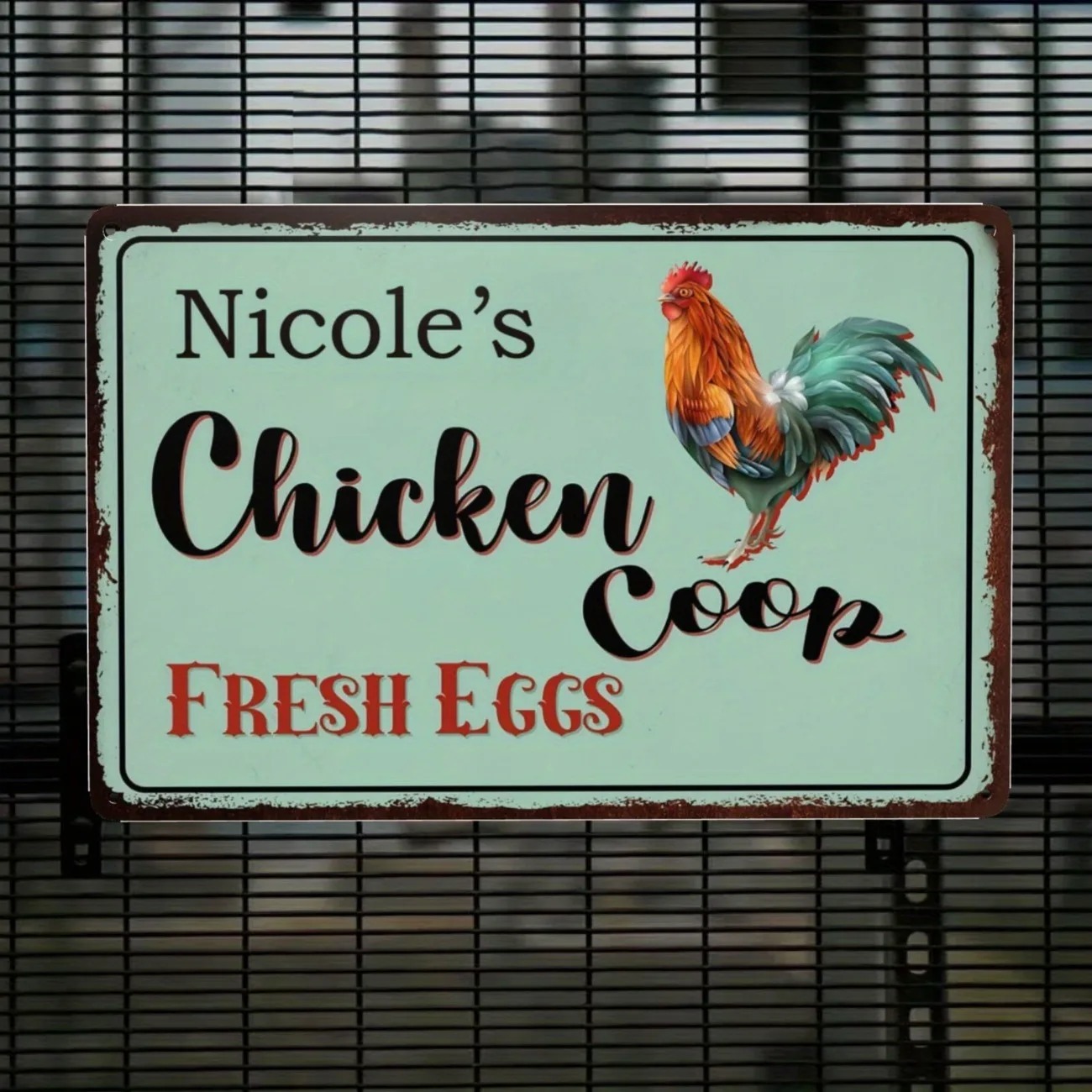 Custom Text Chicken Coop Sign  - огляд і ціна Urban Farming Usa