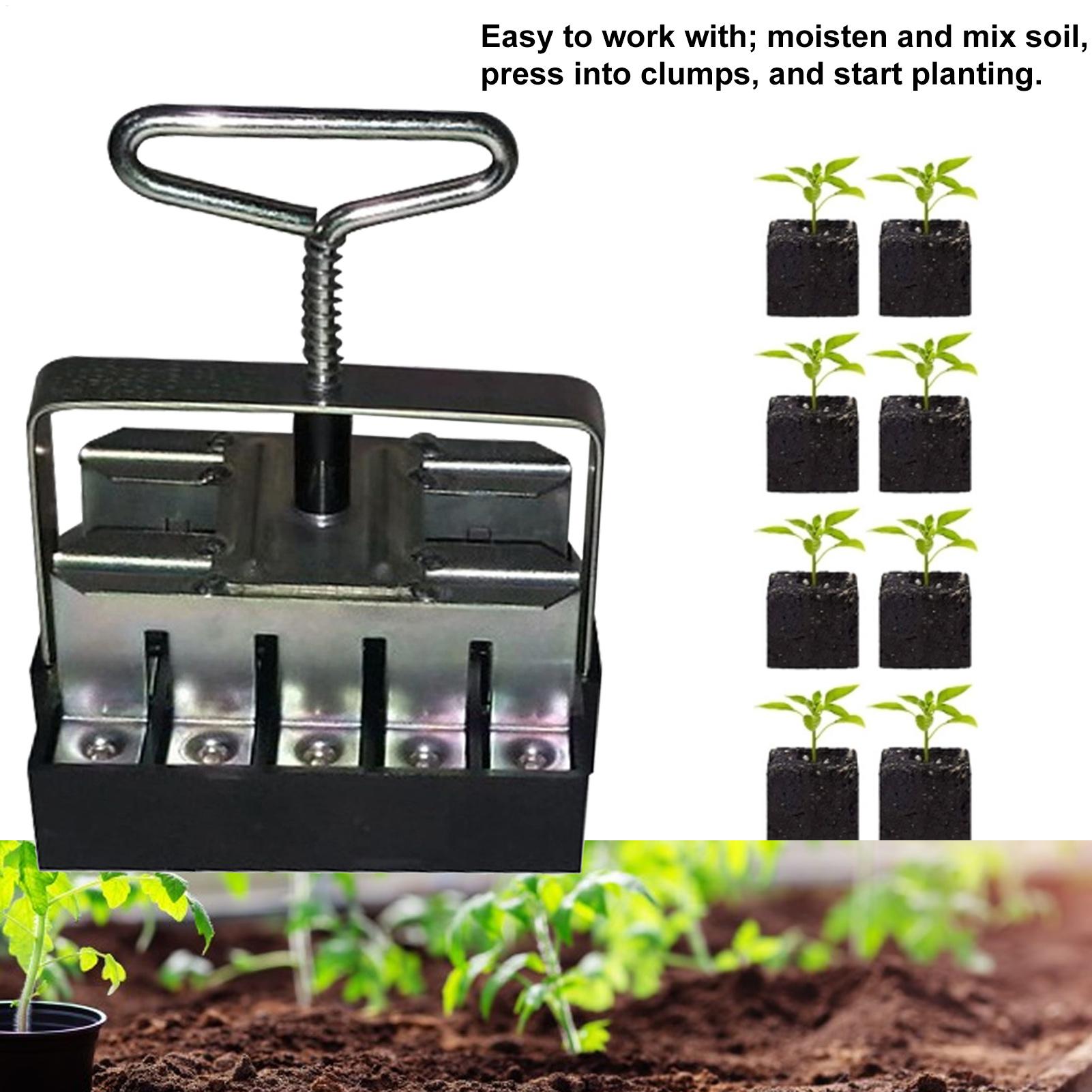 Soil Blocker Comfortable Handl - огляд і ціна Urban Farming Garden