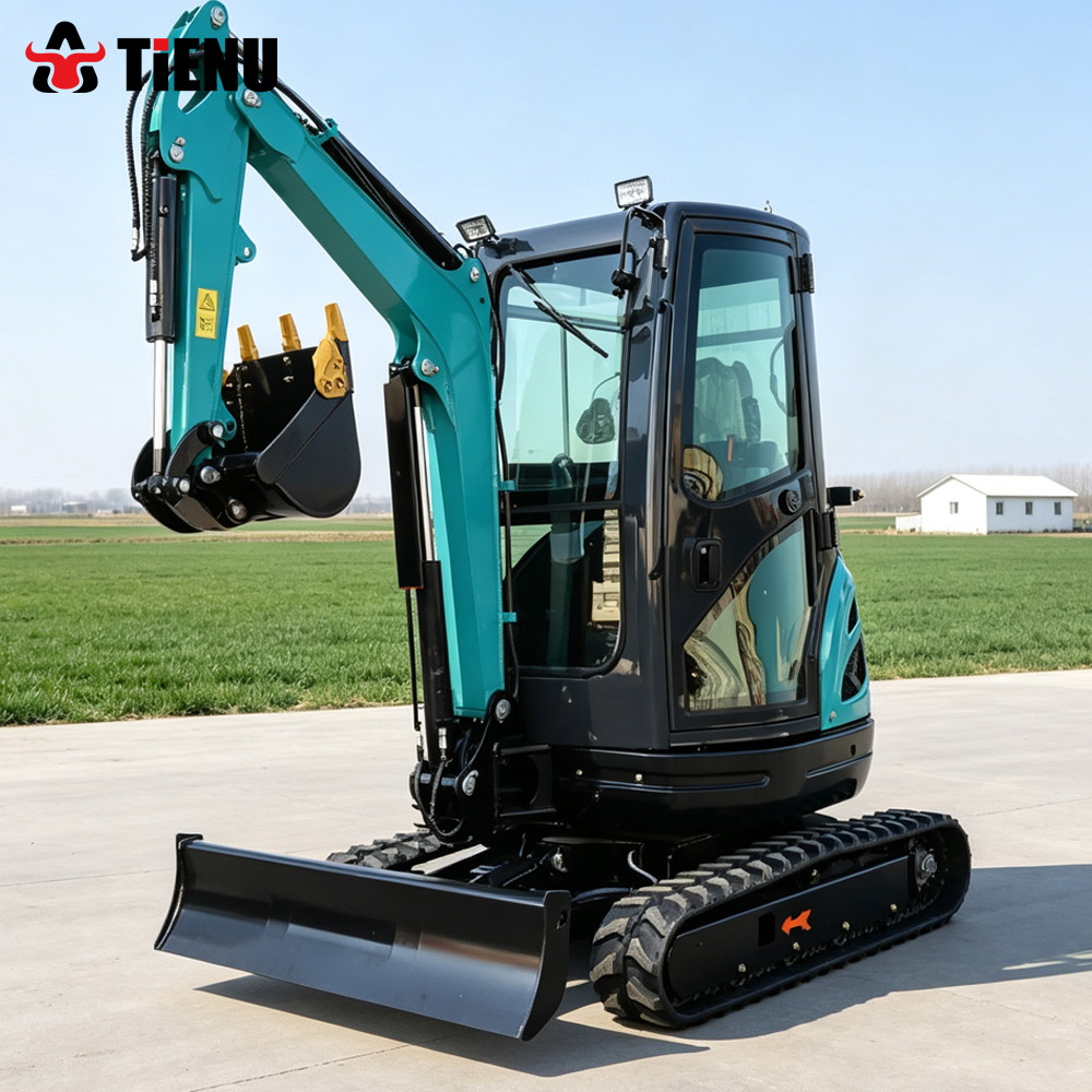 Hydraulic mini Excavator Track - огляд і ціна Urban Farming Garden