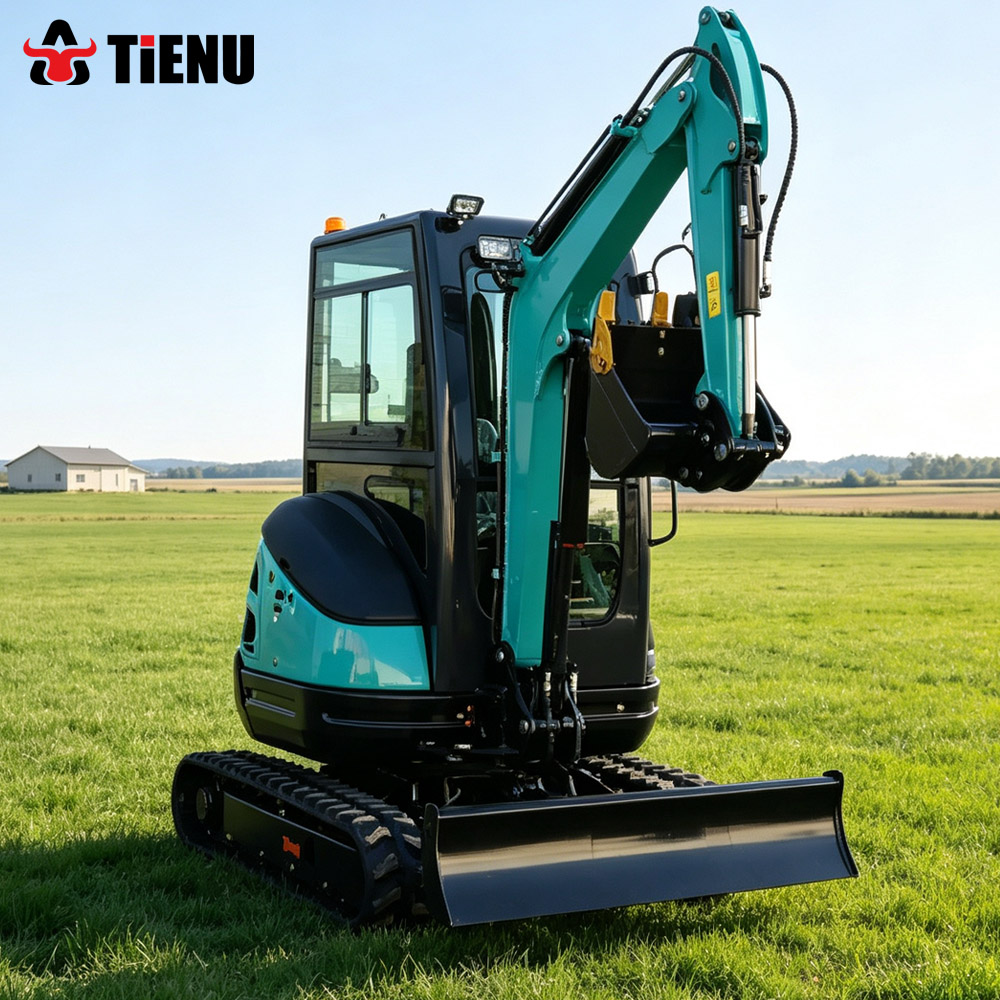 Hydraulic mini Excavator Track - огляд і ціна Urban Farming Garden